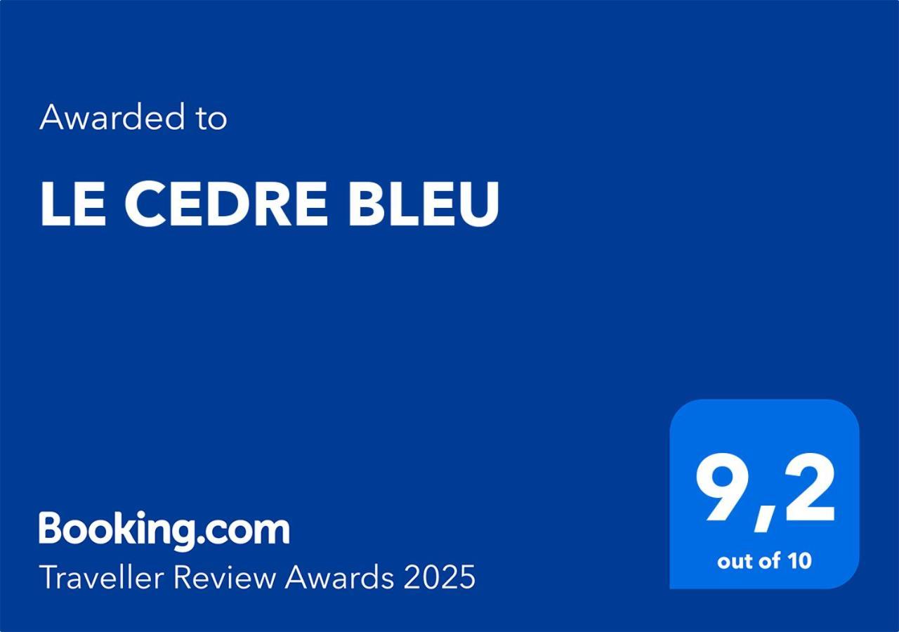 Le Cedre Bleu Hotel Saint-Michel-sur-Meurthe Luaran gambar